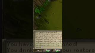 1 KC Bryophyta Essence osrs runescape oldschoolrunescape gaming [upl. by Marmion]