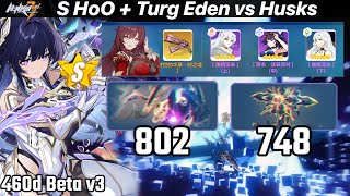 SHerrscher of Origin and Turgenev Eden vs Husks  Honkai 64 v3 [upl. by Ellerad]