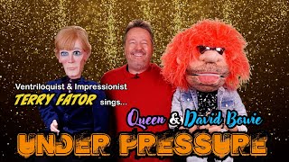 AMAZING Ventriloquist Terry Fator sings quotUnder Pressurequot [upl. by Babette]