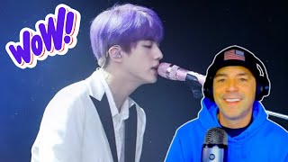 JIN Epiphany LIVE Reaction [upl. by Satsok]