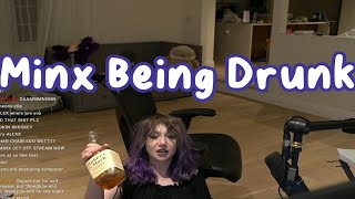 Justaminx FUNNY Drunk Moments  Recent minx twitch stream [upl. by Everett]