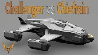 EliteDangerous Alliance Challenger vs Alliance Chieftain [upl. by Doria517]