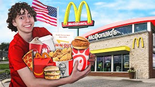 Trying EVERY Fast Food In America [upl. by Miguelita]