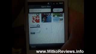 Opera Mini 7 Android App Review [upl. by Adav239]