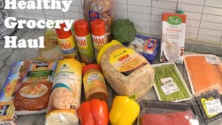 Healthy Grocery Haul  مشتريات صحية والأكل الي في ثلاجتي  Vlog 12 [upl. by Obnukotalo]