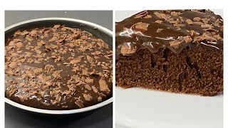 Chocolate cake in fry pan without oven cake  Fry pan chocolate cake [upl. by Cawley]