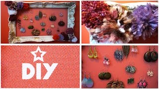 ✨ Accrocher ses boucles doreilles au mur   DIY ◈ SIDJIE [upl. by Blanchard795]