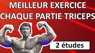 Meilleur exercice pour chaque partie du triceps 2 études [upl. by Llennahc]