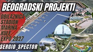 Beogradski PROJEKTINacionalni stadion zatvoren Prilaz Prokopu Oblak na SaviDelta Planet beograd [upl. by Annayad]