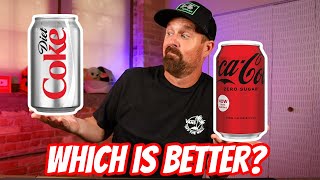 Diet Coke vs Coke Zero The Ultimate Taste Test Showdown [upl. by Destinee]