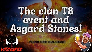 Promo Challenge The Clan T8 Event  Asgard Stones  Vikings War of Clans [upl. by Phalan]