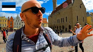 FIRST TIME IN ESTONIA Tallinn blew my mind 🇪🇪 [upl. by Hsot]