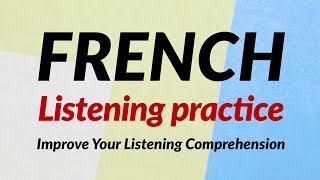 French Listening for Beginners recorded by Real Human Voice [upl. by Saticilef564]