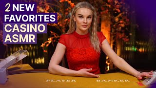 Unintentional ASMR Casino ❤️♦️ Who Is MORE Relaxing 2 New Soft Spoken Favorites [upl. by Arehsat]