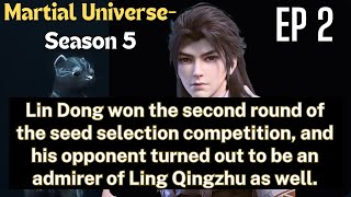 Martial Universe Season 5 EP2 Battle Through the HeavensEngSubs IndoSubsMultiSubs [upl. by Waite]