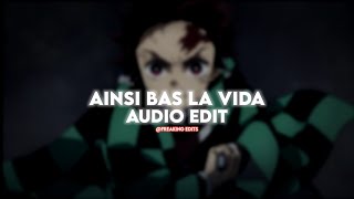 ainsi bas la vida  indila edit audio [upl. by Stauder]