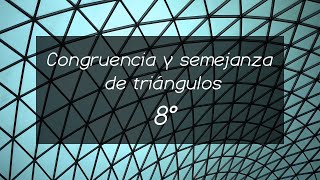 Congruencia y Semejanza de triángulos [upl. by Nayab557]