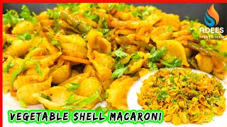 How to Make shell Pasta  Vegetable Pasta Adees Yummy Kitchen dish pasta recipes Dinner Receipe [upl. by Male449]