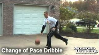 Change of Pace Dribble Goalrilla Basketball Academy Glossary Term [upl. by Erimahs824]