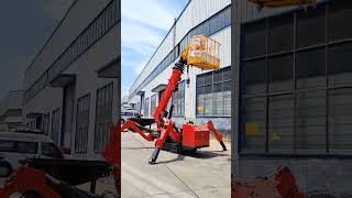 Small Spider Crane  Spider Crane for Narrow Spaces  Spider Crane Dedicated for Tight Spaces [upl. by Amabelle]