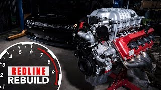 Engine build timelapse 840hp Dodge Demon Hemi V8  Redline Rebuilds  S3E1 [upl. by Philipines]