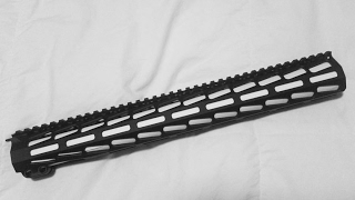 installing a free float handguard [upl. by Evangelia833]