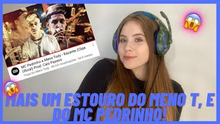 RAZANTE  MENO T E MC PEDRINHO  REACT [upl. by Lynnell]