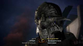 Mass Effect 1 Confrontation with Saren on Virmire in 1080p [upl. by Amik]