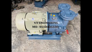 15HP mono block watering vacuum pump close coupled mono block watering vacuum pump [upl. by Anyr537]