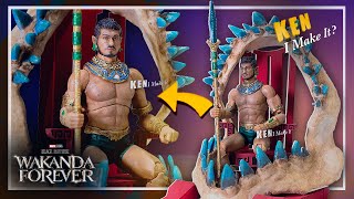 DIY THRONE OF NAMOR  Black Panther Wakanda Forever  Ken I Make It [upl. by Catherin]