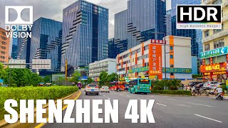 Shenzhen China  Driving Tour of Shenzhen City China Travel  4K HDR [upl. by Cynthia]