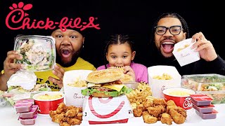 CHICK FIL A MUKBANG WITH BeingMylen  Flavabydamedash [upl. by Ahsien]