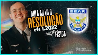 Reta Final EEAR  Resolução Prova Antiga EEAR  CFS 22022 Física  PARTE 2 [upl. by Scarface]