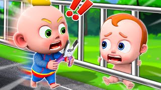 Im Stuck Song 😭 Playground Safety Song  Safety Tips amp Baby Songs More Nursery Rhymes amp Kids Songs [upl. by Werda]