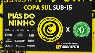 CASCAVEL X CHAPECOENSE  COPA SUL SUB15 [upl. by Manson]