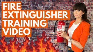 Free Fire Extinguisher Training Video  OSHA  Updated for 2020 [upl. by Vernice156]