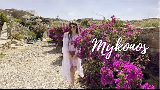 Exploring the Beautiful Island Mykonos in Greece 🇬🇷 [upl. by Htebyram]