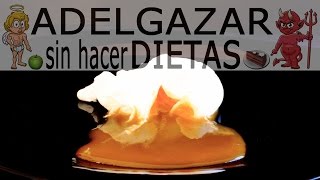 HUEVOS ESCALFADOS PERFECTOS  ADELGAZAR SIN HACER DIETAS [upl. by Araeic]