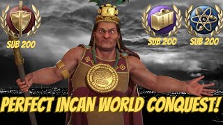 The Ultimate Civ 6 Incan Science and Culture Game [upl. by Esiralc]