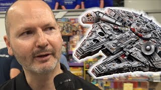 Interview with LEGO Millennium Falcon Designer [upl. by Rillis]