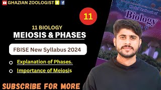 Meiosis Class 11th Phases of Meiosis  Meiosis II Federal Board Biology Chapter 01 [upl. by Kassandra]