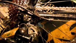 Whats the biggest cog a Shimano short cage rear derailleur RD5700SS will shift [upl. by Narmis]