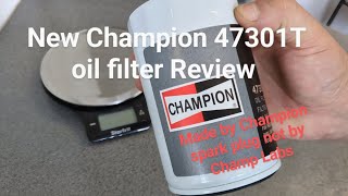 New Champion 47301T Review But its made by the spark plug company [upl. by Teerprah938]