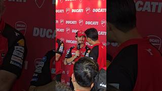 Exclusive Meet amp Greet with Pecco Francesco Bagnaia  เซลล์ภูมิดูคาติ ducatibangkok ดูคาติ ducati [upl. by Garwin]