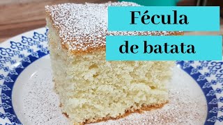 BOLO PERFEITO DE FÉCULA DE BATATA  PERFECT POTATO STARCH CAKE [upl. by Adrea253]