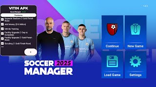 SM 25 mod apk v121 unlimited money  premium  facility  stadium [upl. by Aibsel934]