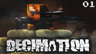 Minecraft Java 1710 how to install Decimation mod [upl. by Nesyaj]