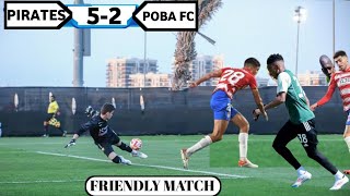 Orlando Pirates Vs Poba FC  All Goals in Training Friendly Match [upl. by Aitetel]