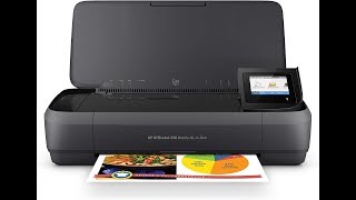 HP OfficeJet 250 AllinOne Portable Printer with Wireless amp Mobile Printing [upl. by Elleirbag]