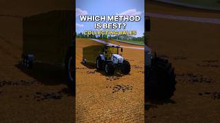 WHICH METHOD IS BEST 🚜  COLLECTING BALES  FS22 farming farmingsimulator22 fy fyp shorts [upl. by Mailliw]